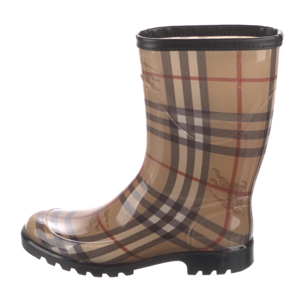 Authentic Burberry Rubber Rain Boot